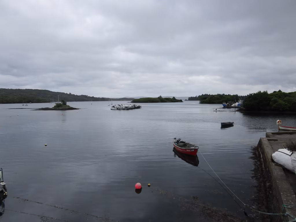 Glengarriff harbour at the head of Bantry Bay, West Cork