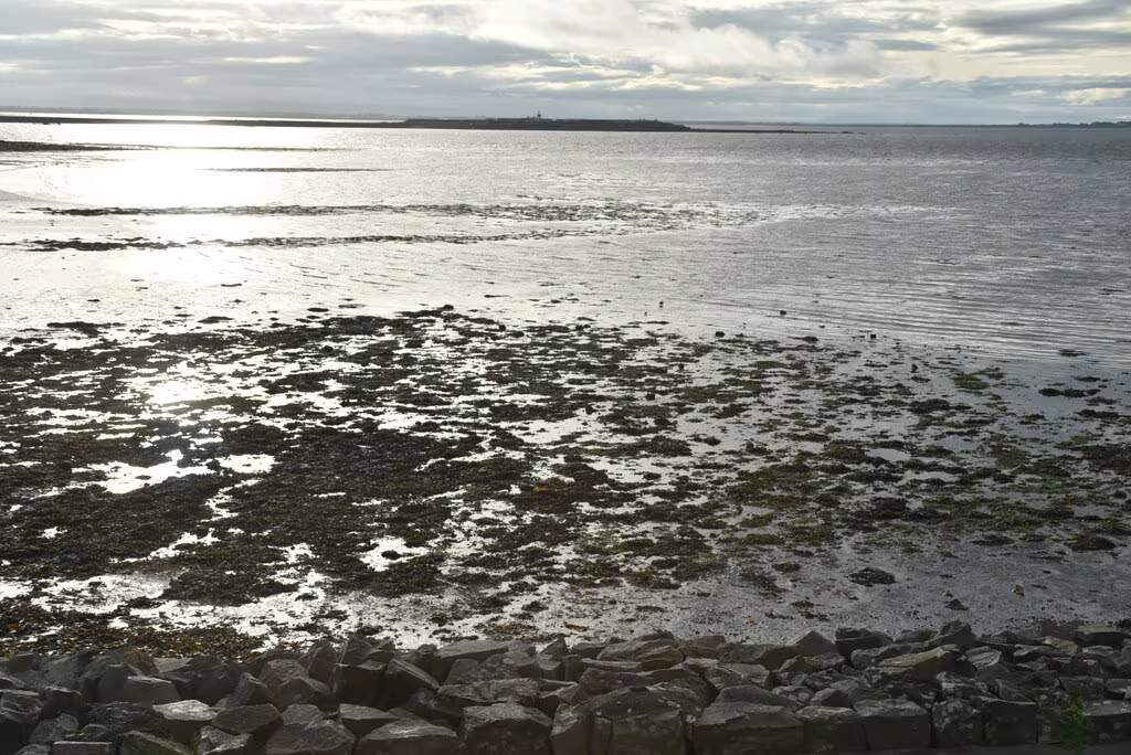 Salthill seafront promenade stretching along Galway Bay on a clear day
