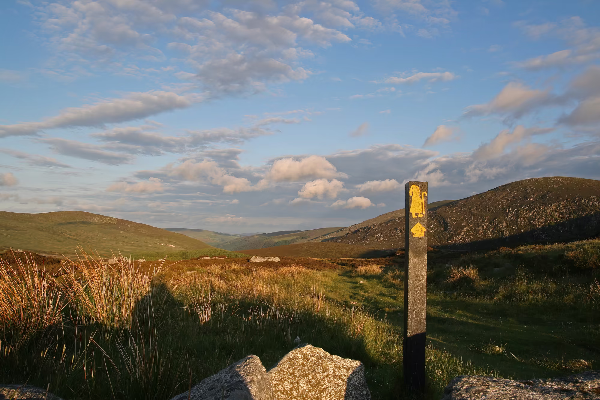 The Wicklow Way, planning a section walk